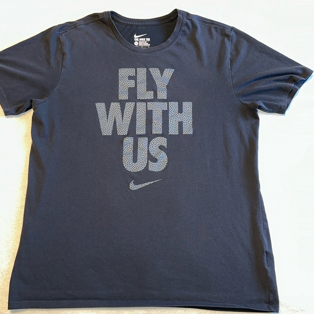 Nike off black Fly With Us tee size large